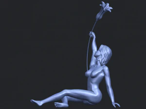 naked girl 27 3D Print Model
