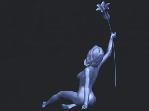 naked girl 27 3D Print Model