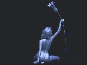 naked girl 27 3D Print Model