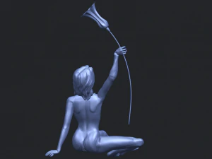 naked girl 27 3D Print Model