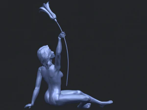 naked girl 27 3D Print Model