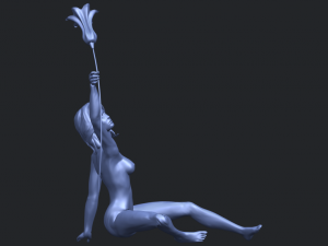 naked girl 27 3D Принт Модель