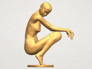 naked girl 28 Modèles 3D en vedette