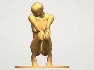 naked girl 28 Modèles 3D en vedette