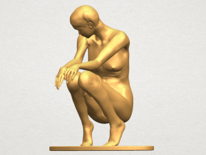 naked girl 28 Modèles 3D en vedette
