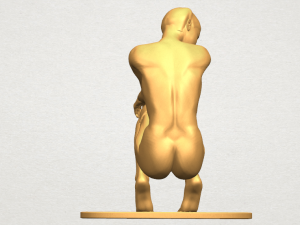 naked girl 28 Modèles 3D en vedette