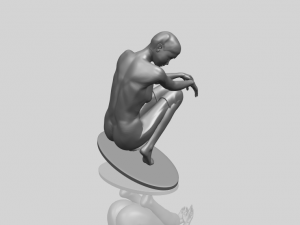 naked girl 28 Modèles 3D en vedette