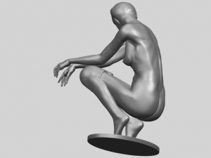 naked girl 28 Modèles 3D en vedette