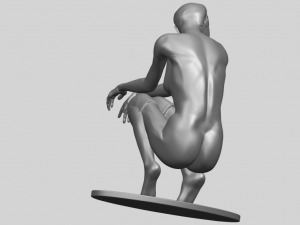 naked girl 28 Modèles 3D en vedette