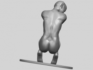 naked girl 28 Modèles 3D en vedette