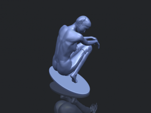 naked girl 28 Modèles 3D en vedette