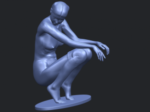 naked girl 28 Modèles 3D en vedette