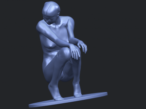 naked girl 28 Modèles 3D en vedette
