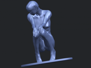 naked girl 28 Modèles 3D en vedette