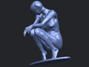 naked girl 28 Modèles 3D en vedette