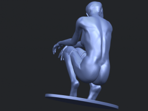 naked girl 28 Modèles 3D en vedette