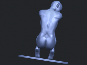 naked girl 28 Modèles 3D en vedette