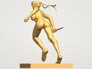sexy girl 09 3D Baskı Modeli