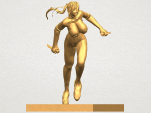 sexy girl 09 3D Baskı Modeli