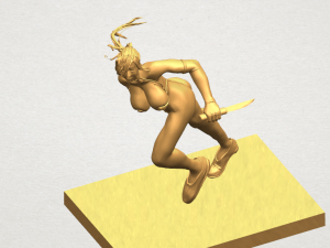 sexy girl 09 3D Baskı Modeli