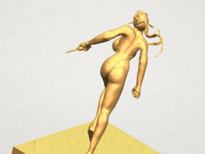 sexy girl 09 3D Baskı Modeli