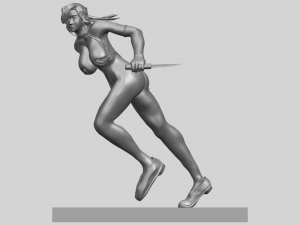 sexy girl 09 3D Baskı Modeli