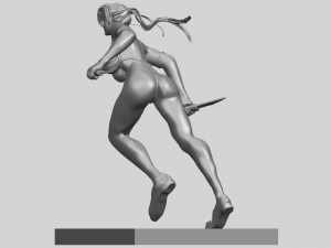 sexy girl 09 3D Baskı Modeli
