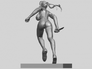 sexy girl 09 3D Baskı Modeli