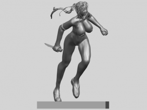 sexy girl 09 3D Baskı Modeli