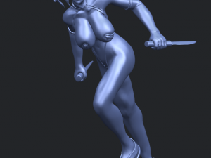 sexy girl 09 3D Baskı Modeli