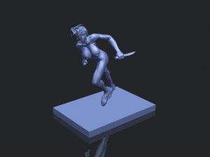 sexy girl 09 3D Baskı Modeli