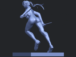 sexy girl 09 3D Baskı Modeli