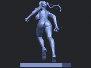 sexy girl 09 3D Baskı Modeli