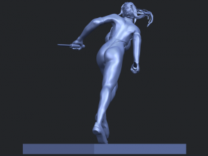 sexy girl 09 3D Baskı Modeli