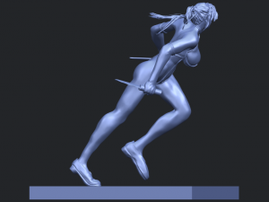 sexy girl 09 3D Baskı Modeli
