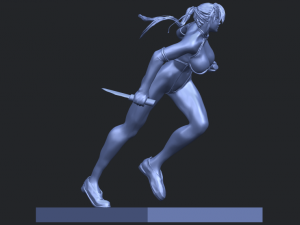 sexy girl 09 3D Baskı Modeli