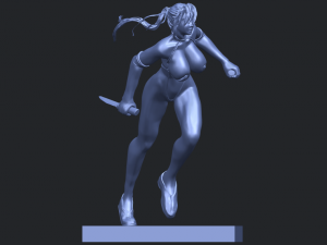 sexy girl 09 3D Baskı Modeli