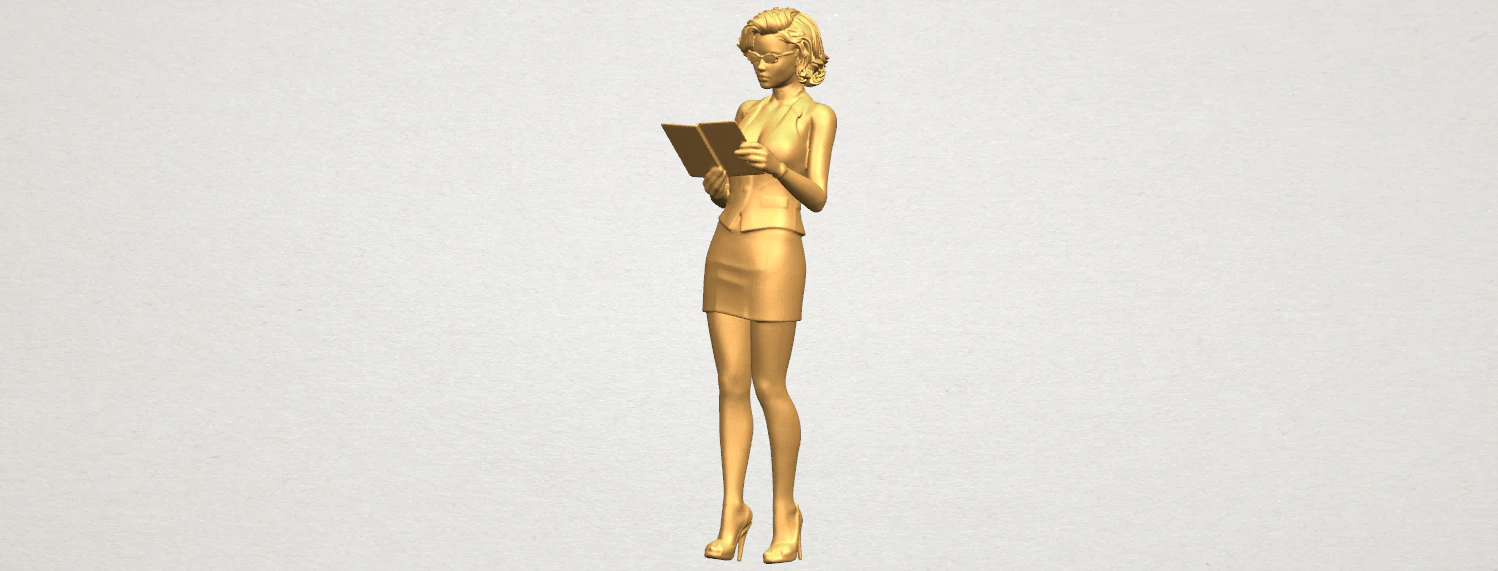 beautiful girl 13 3D Print Model .c4d .max .obj .3ds .fbx .stl .blend 