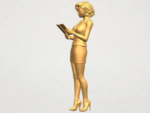 beautiful girl 13 3D Print Model
