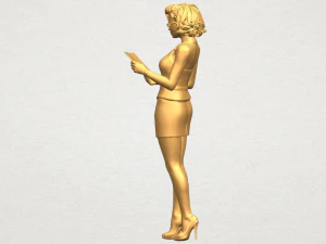 beautiful girl 13 3D Print Model
