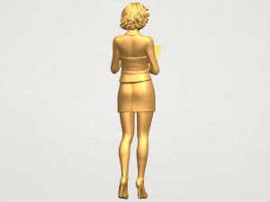 beautiful girl 13 3D Print Model
