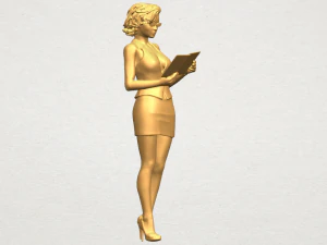 beautiful girl 13 3D Print Model