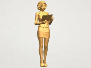 beautiful girl 13 3D Print Model