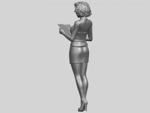 beautiful girl 13 3D Print Model