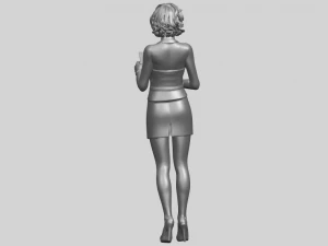 beautiful girl 13 3D Print Model