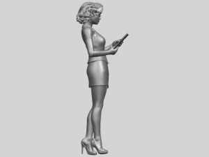 beautiful girl 13 3D Print Model