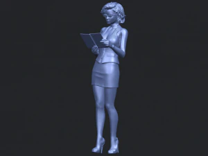 beautiful girl 13 3D Print Model