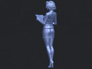 beautiful girl 13 3D Print Model