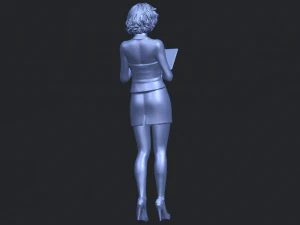 beautiful girl 13 3D Print Model