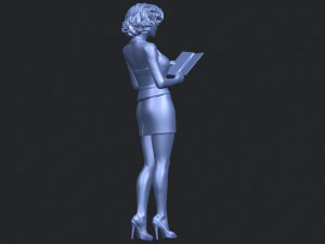 beautiful girl 13 3D Print Model